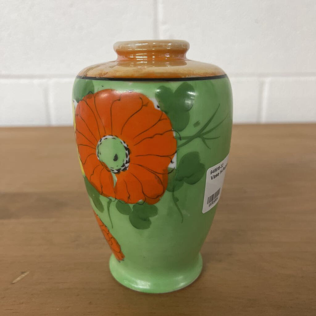 VASE H-PAINTED