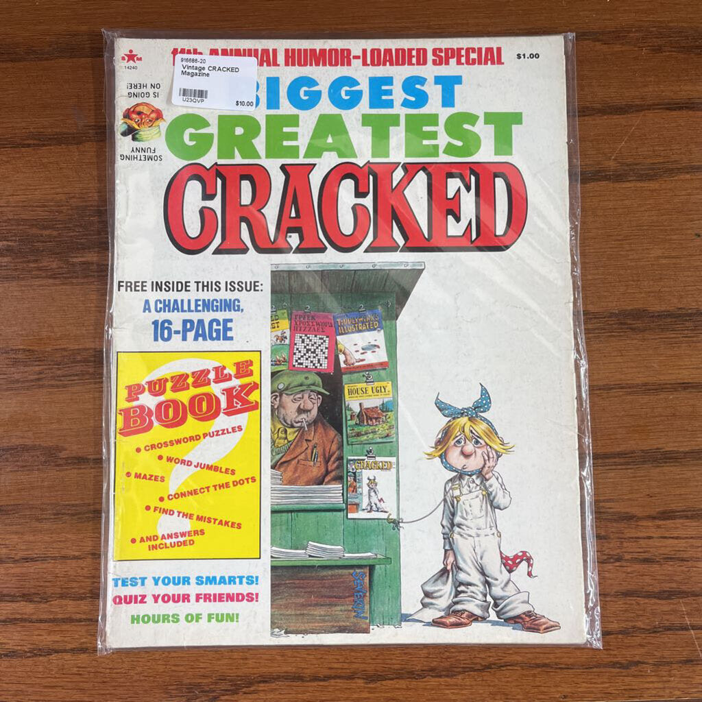 VINTAGE CRACKED MAGAZINE - $10 EACH