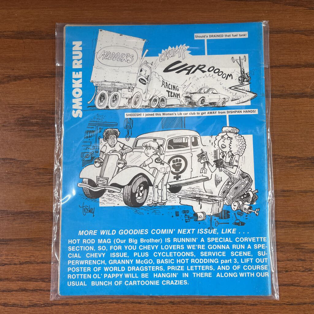 VINTAGE HOT ROD CAR-TOONS MAGAZINE - $12 EACH