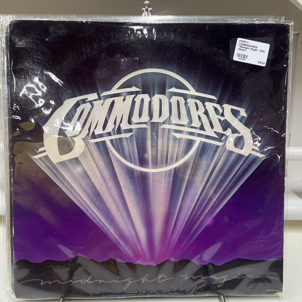 COMMODORES "MIDNIGHT MAGIC" 1976 ALBUM-Thriftique Marketplace