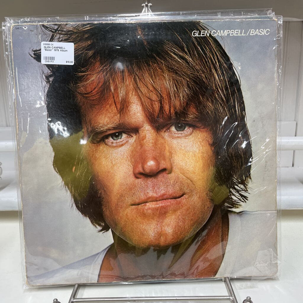 GLEN CAMPBELL "BASIC" 1978 ALBUM-Thriftique Marketplace