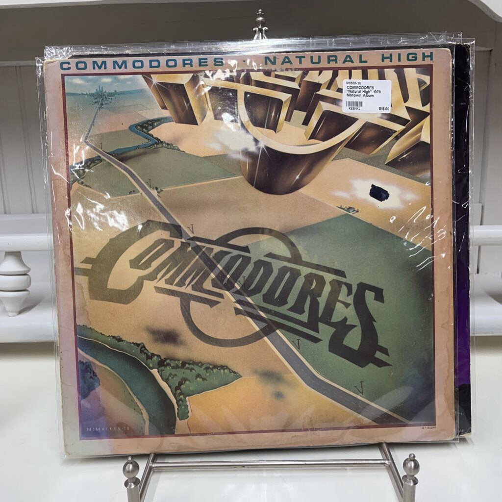 COMMODORES "NATURAL HIGH" 1978 MOTOWN ALBUM-Thriftique Marketplace