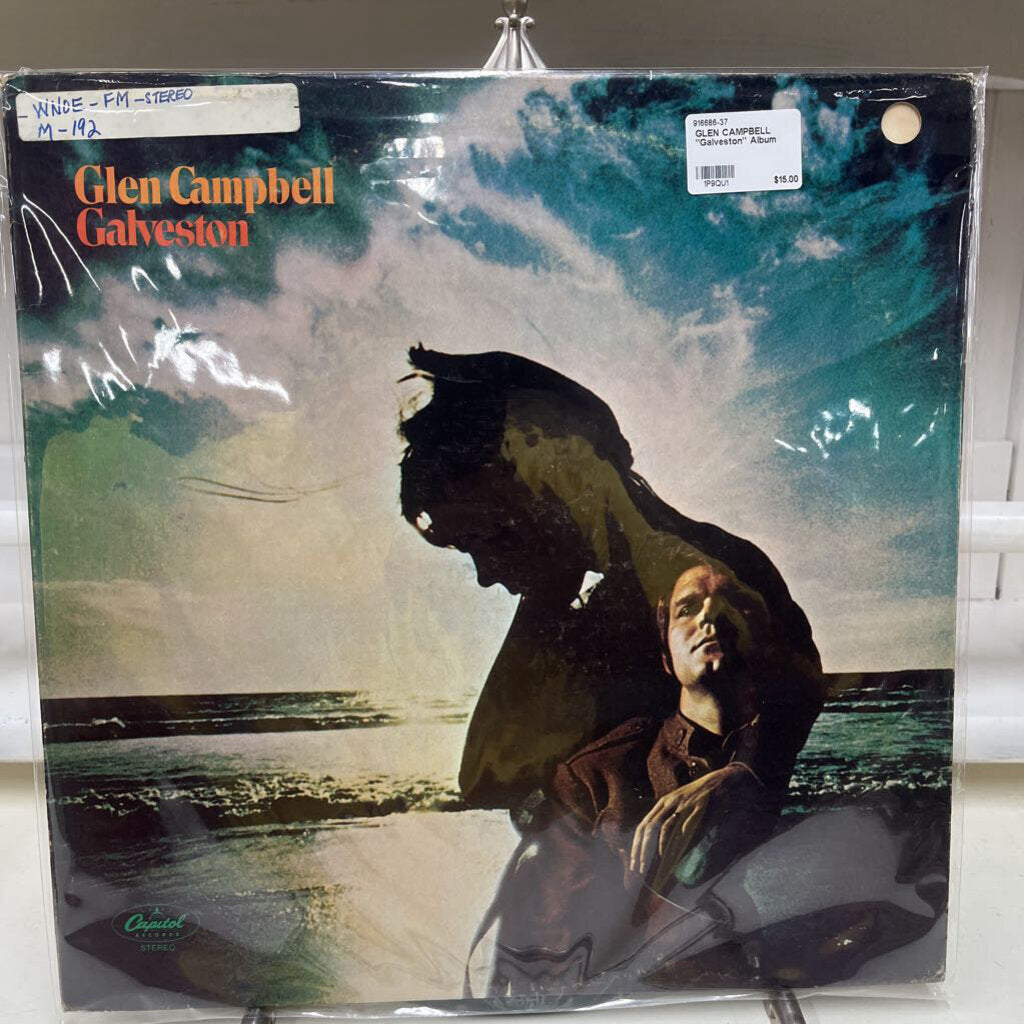 GLEN CAMPBELL "GALVESTON" ALBUM-Thriftique Marketplace