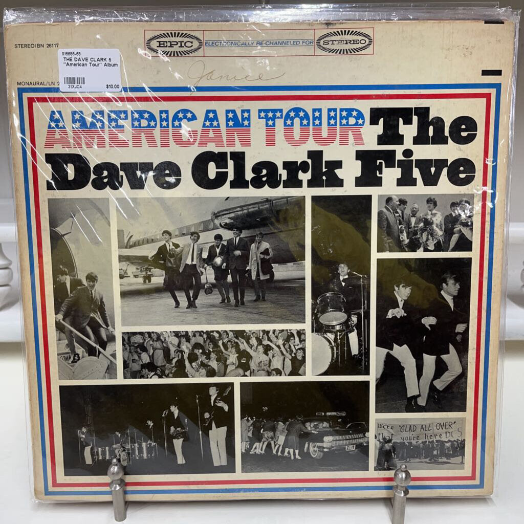 THE DAVE CLARK 5 "AMERICAN TOUR" ALBUM-Thriftique Marketplace