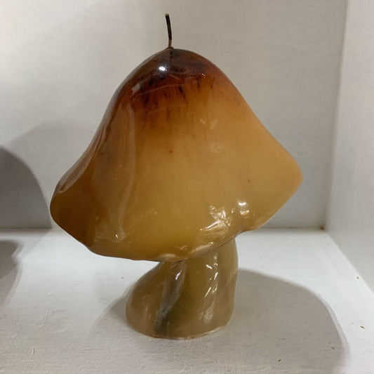 VINTAGE LARGE MUSHROOM CANDLE