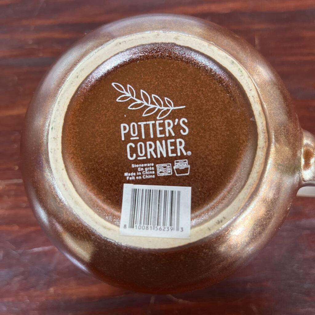 POTTERS CORNER COFFEE CUP