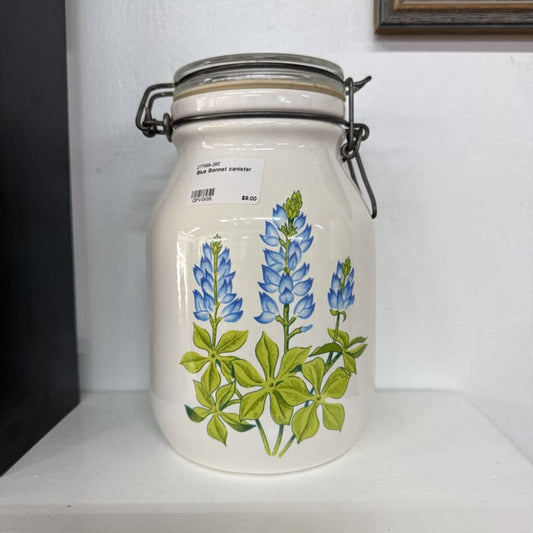 BLUE BONNET CANISTER