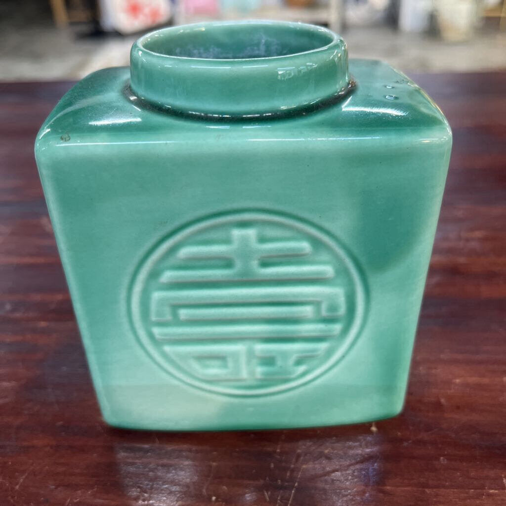 AQUA CERAMIC STEPHEN LEEMAN TEA JAR