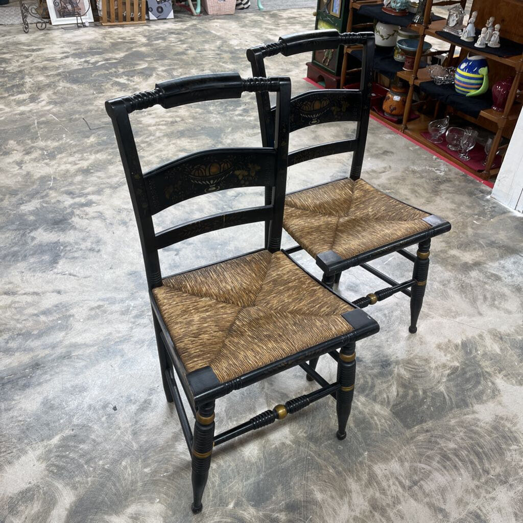 AUTHENTIC HITCHCOCK NICHOLS STONE CHAIRS - $75 EACH