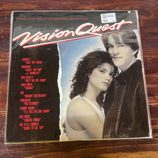 VISION QUEST 1985 SOUND TRACK ROCK ALBUM