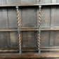 17TH CENTURY ANTIQUE OAK WOOD SIDEBOARD