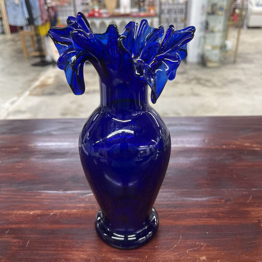 COBALT BLUE VASE