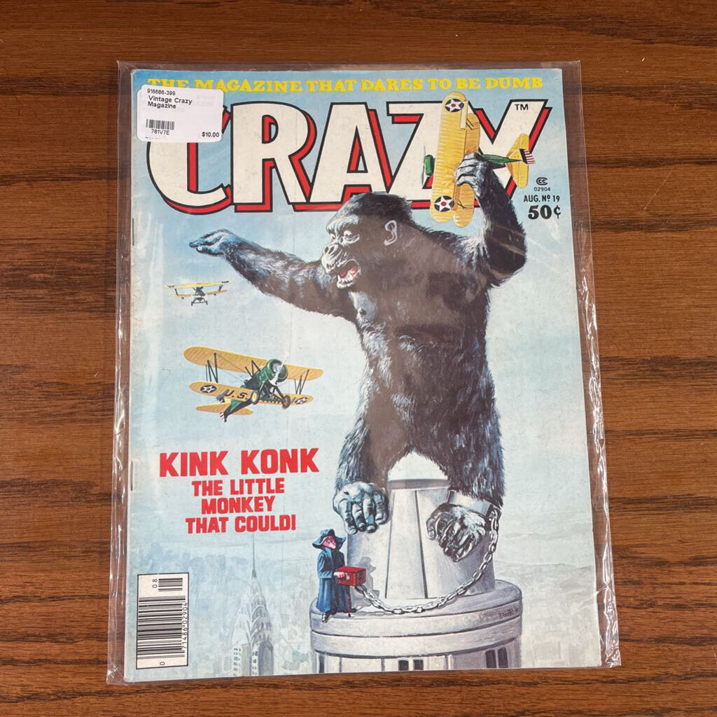 VINTAGE CRAZY MAGAZINE