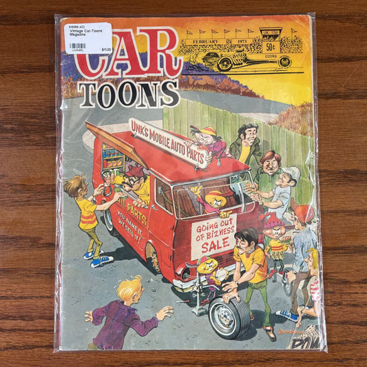 VINTAGE CAR-TOONS MAGAZINE-Thriftique Marketplace