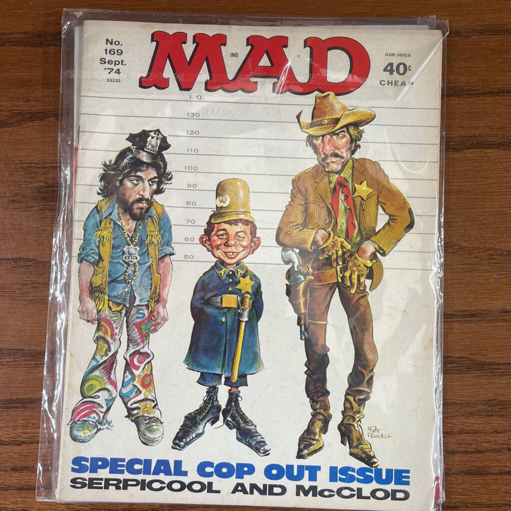 VINTAGE MAD MAGAZINE - $12 EACH