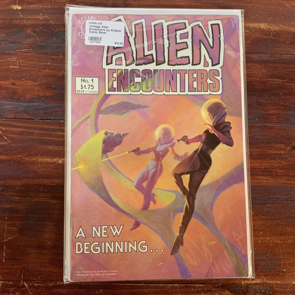 VINTAGE ALIEN ENCOUNTERS BY ECLIPSE COMIC BOOK - $12 EACH