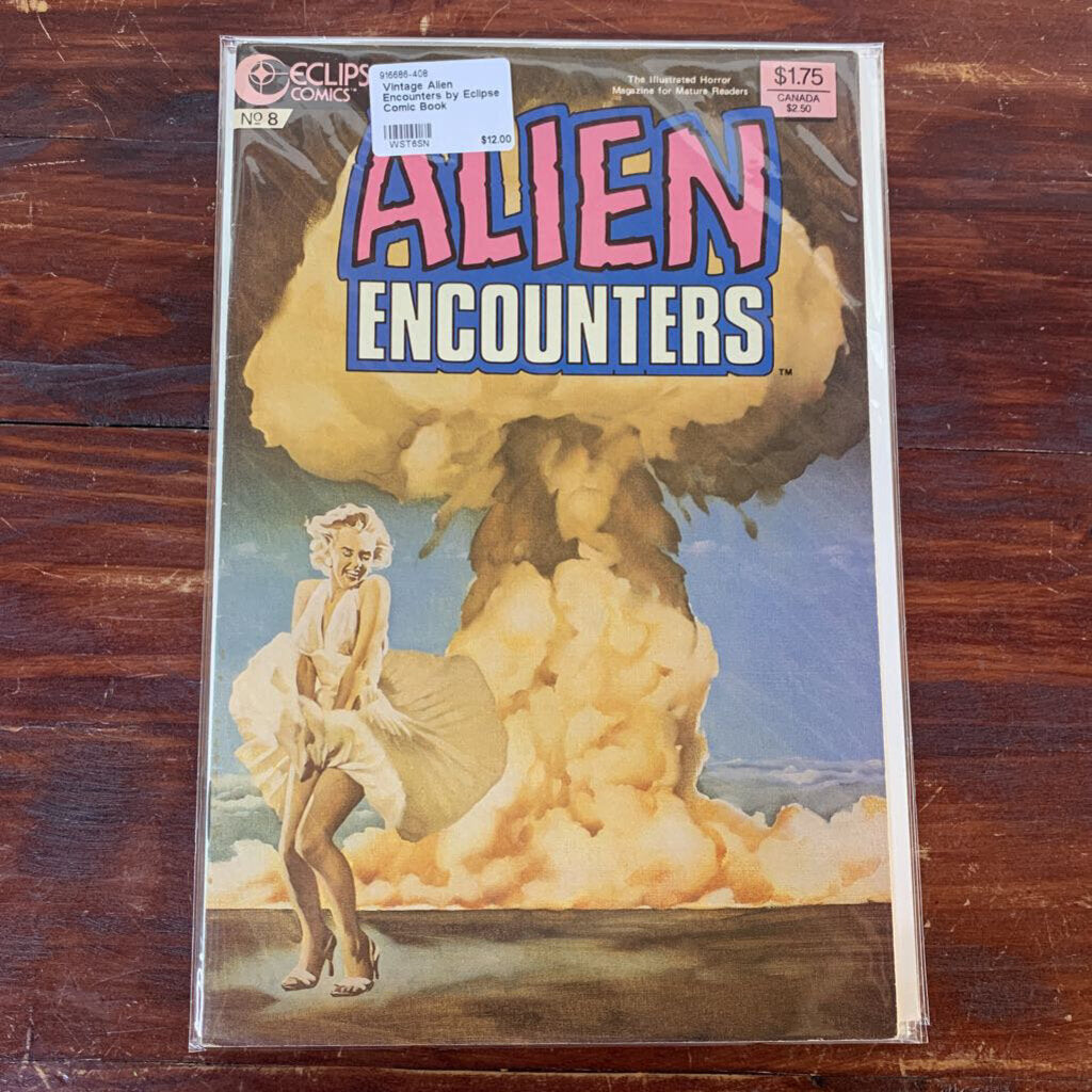 VINTAGE ALIEN ENCOUNTERS BY ECLIPSE COMIC BOOK - $12 EACH