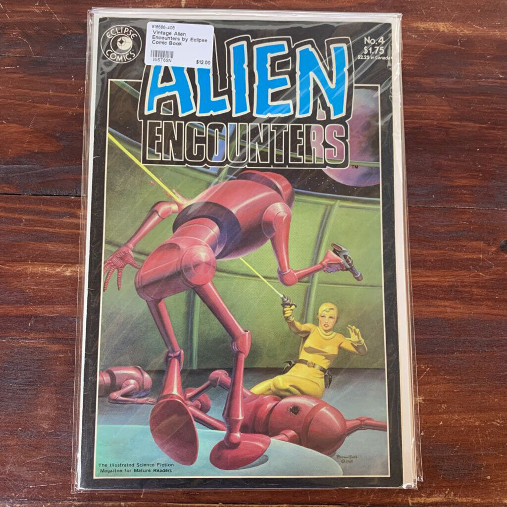 VINTAGE ALIEN ENCOUNTERS BY ECLIPSE COMIC BOOK - $12 EACH