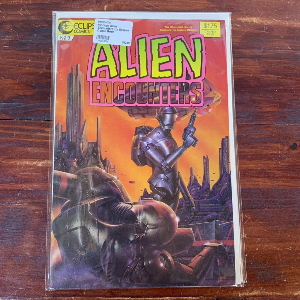 VINTAGE ALIEN ENCOUNTERS BY ECLIPSE COMIC BOOK - $12 EACH