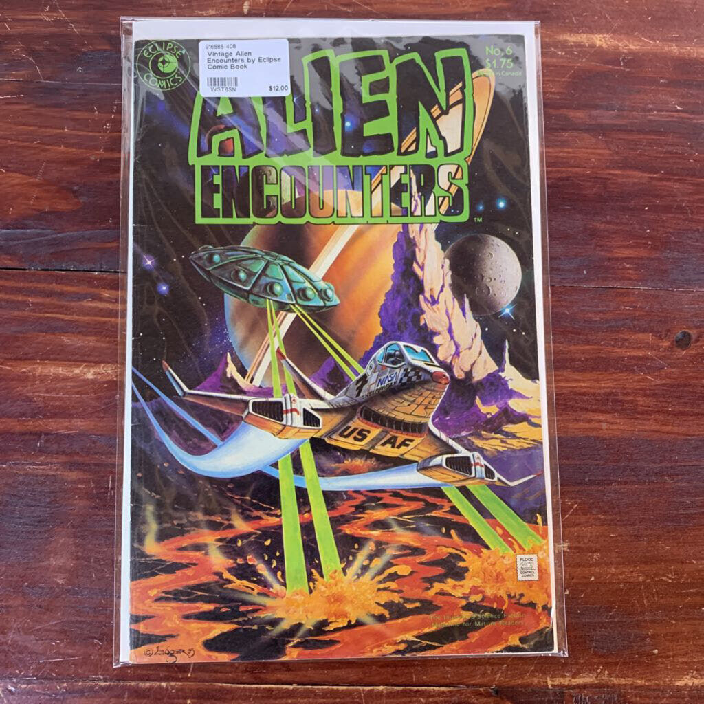 VINTAGE ALIEN ENCOUNTERS BY ECLIPSE COMIC BOOK - $12 EACH