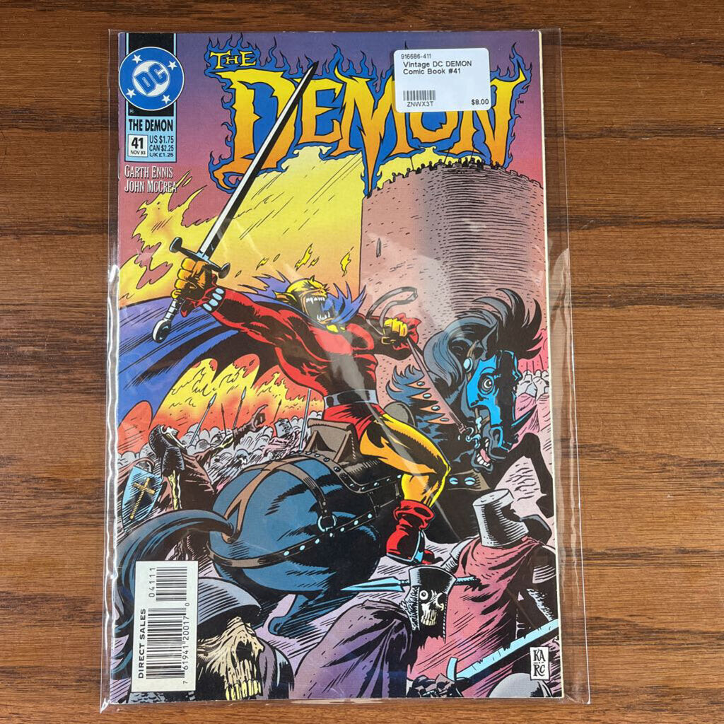 VINTAGE DC DEMON COMIC BOOK #41