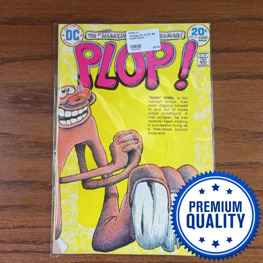 VINTAGE DC PLOP #5 COMIC BOOK