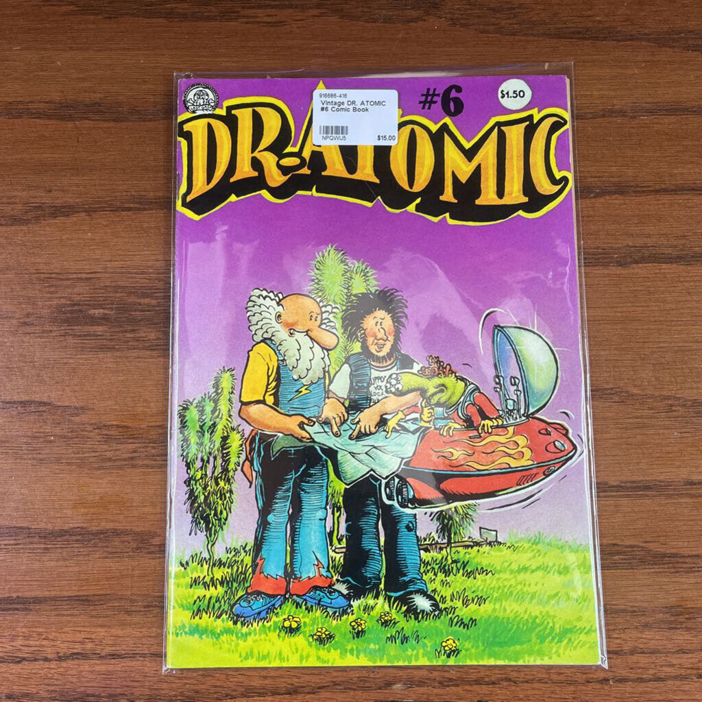 VINTAGE DR. ATOMIC #6 COMIC BOOK