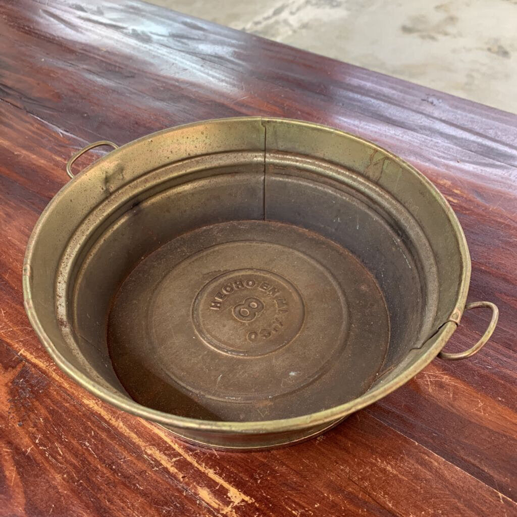 COPPER PAN (FRUIT NOT INCLUDED)-Thriftique Marketplace