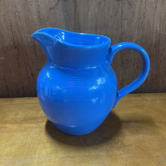 BLUE POTTERY PITCHER