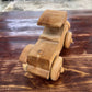 WOOD CARVED MODEL T CAR