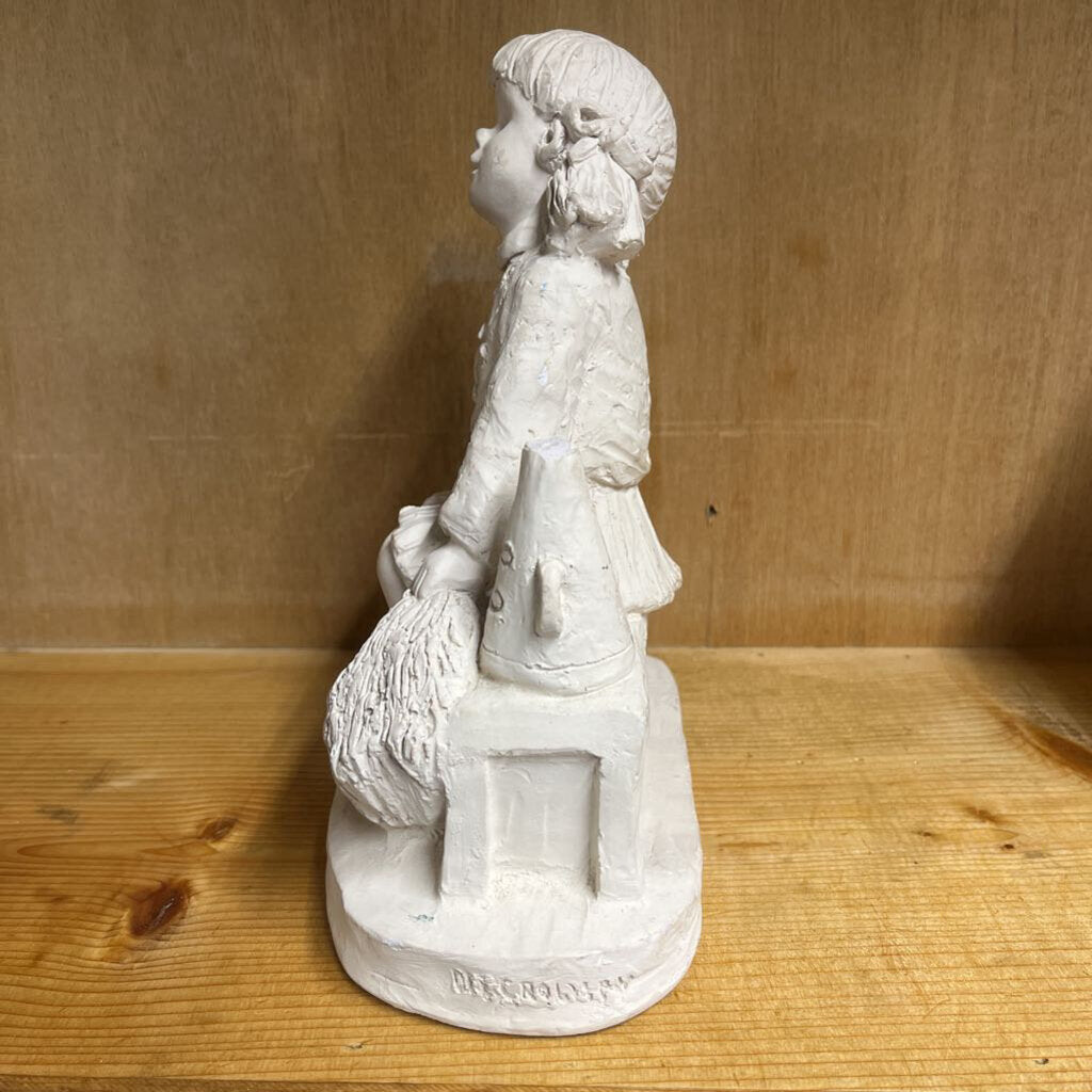 VINTAGE AUSTIN SCHOOLGIRL SCULPTURE