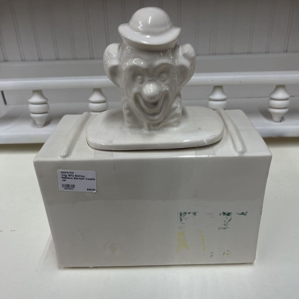 VTG 1972 MCCOY NABISCO BARNUM COOKIE JAR