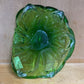 Green Art Glass Candy Bowl (1950s)