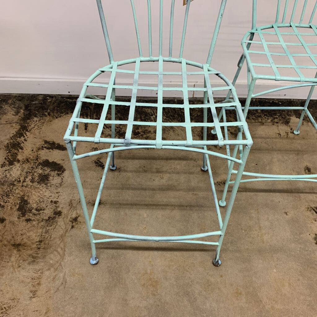 METAL COUNTER HEIGHT CHAIRS-Thriftique Marketplace