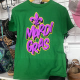 MARDI GRAS T SHIRT: YOUTH (8) MEDIUM