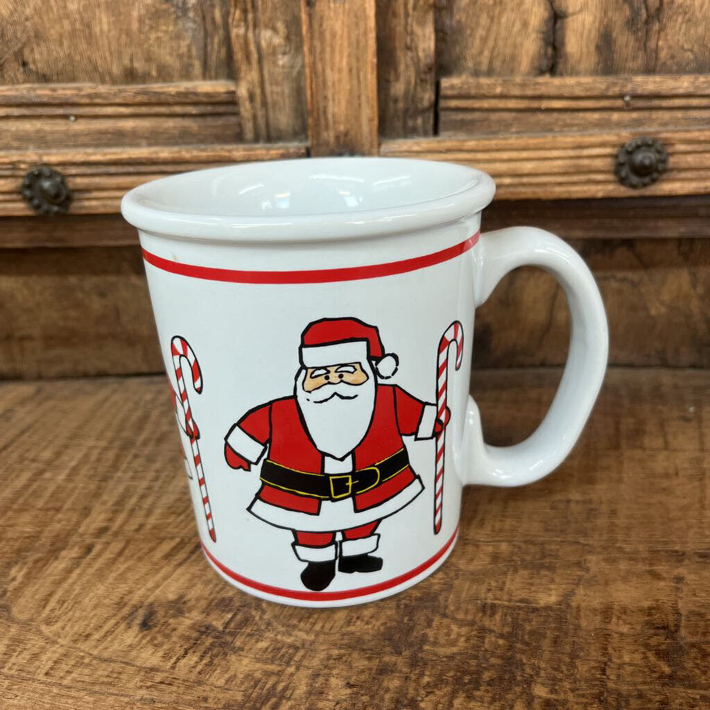 LARGE SANTA MUG-Thriftique Marketplace