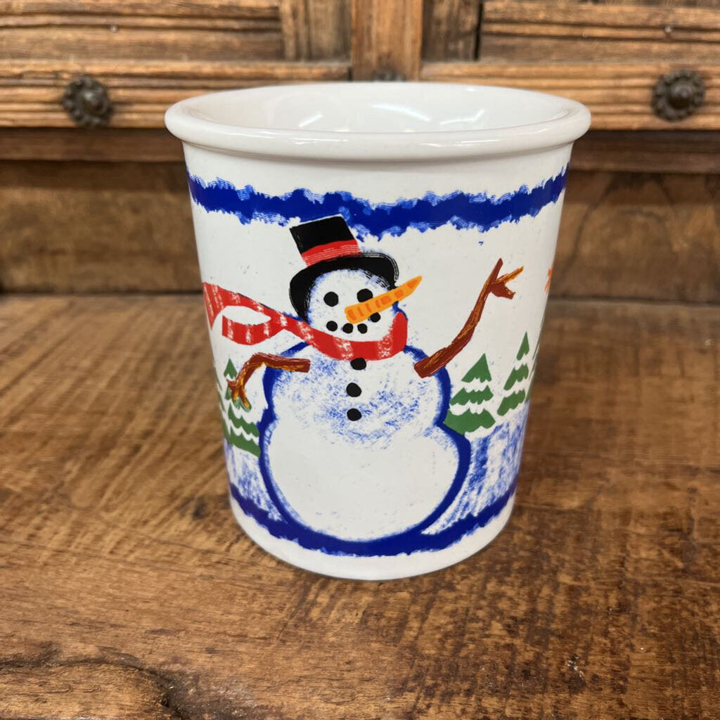 LARGE SNOWMAN MUG-Thriftique Marketplace