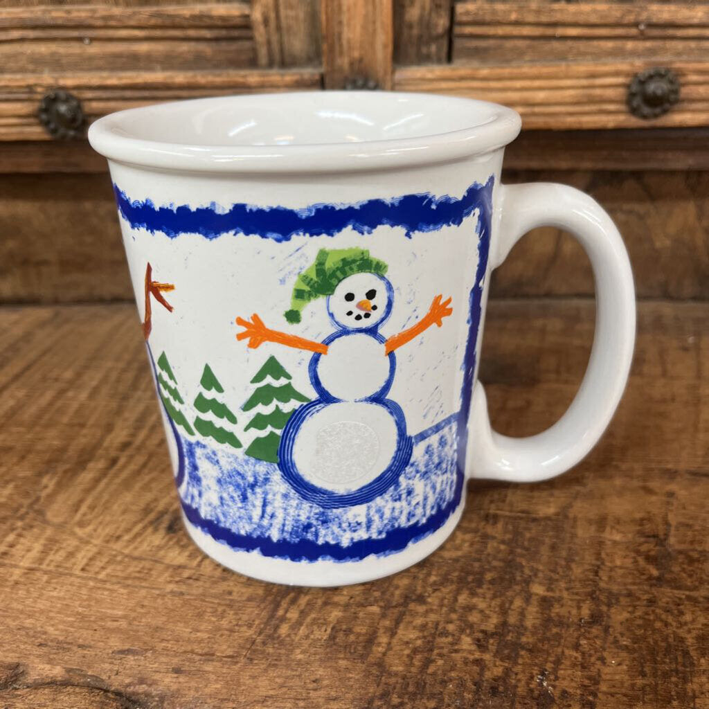 LARGE SNOWMAN MUG