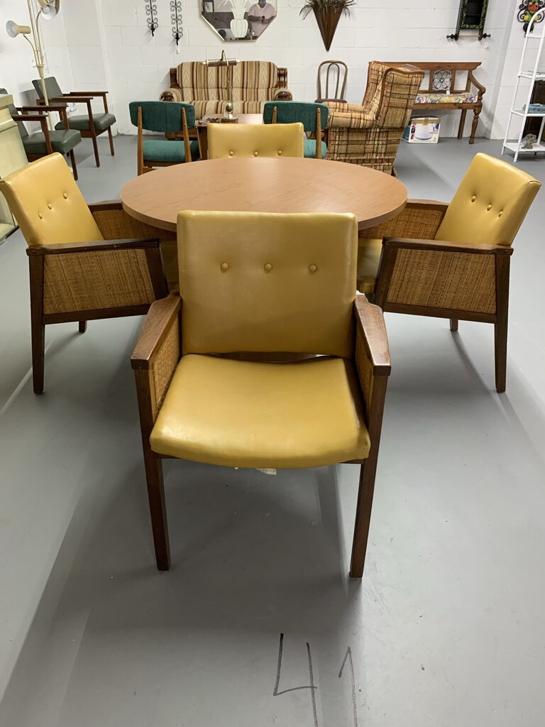 Thriftique Marketplace-MID CENTURY MODERN 5PC DINING TABLE SET