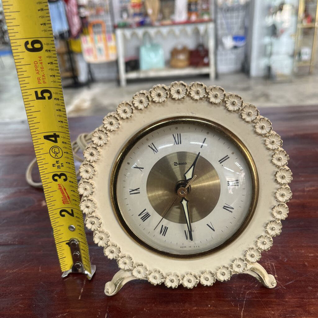 Vintage Syroco Electric Clock Works