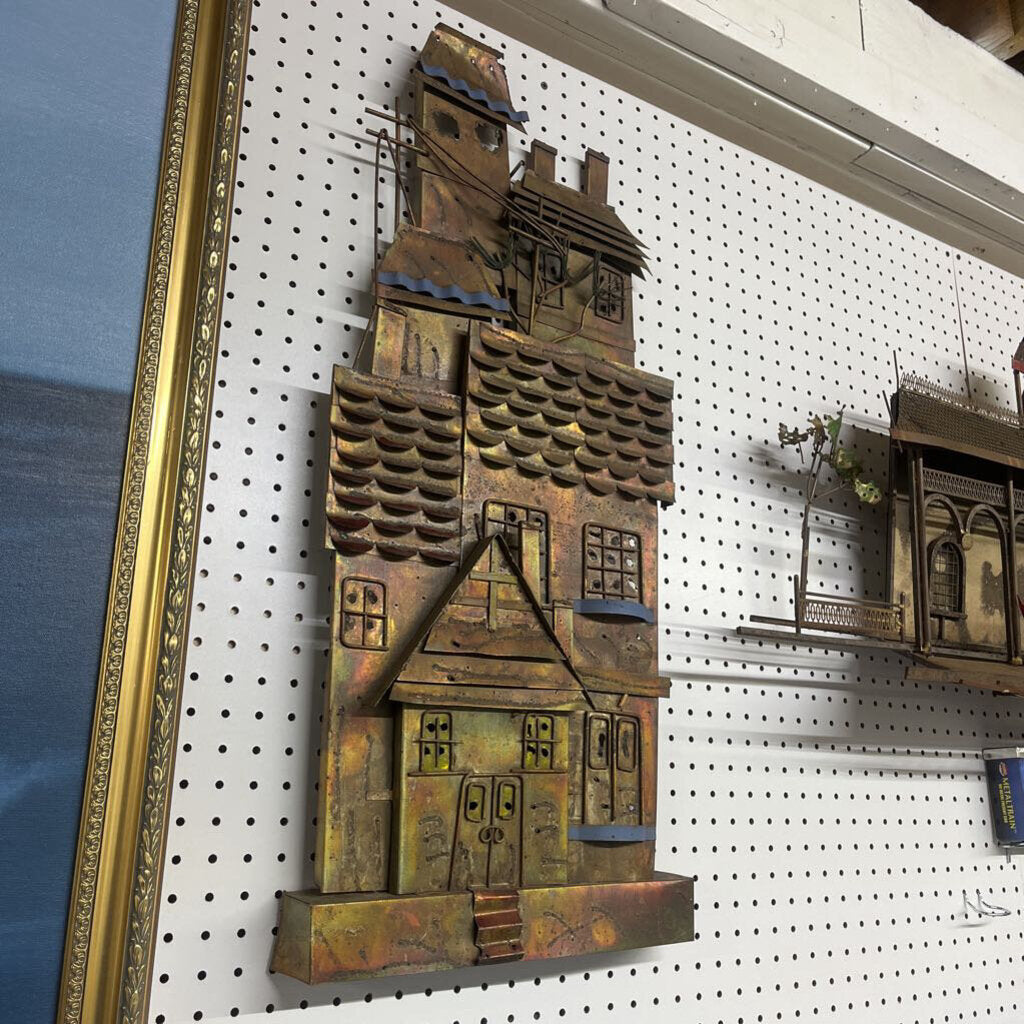 CURTIS JERE SIGNED CHURCH WALL SCULPTURE