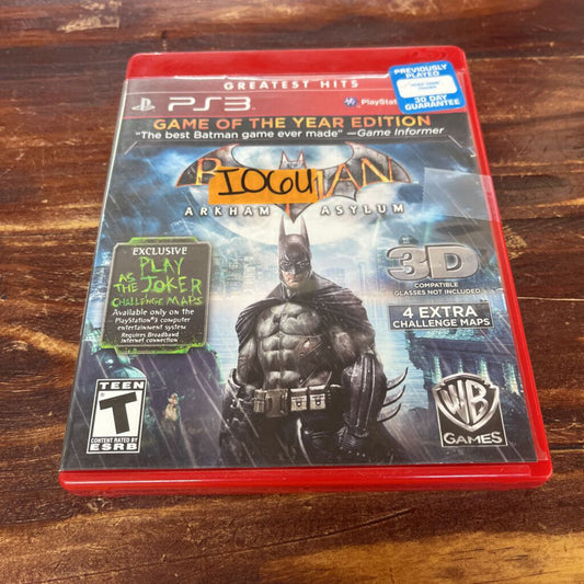 PS3 Arkham Asylum