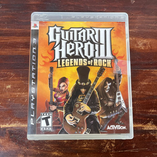 PS3 Guitar Hero 3