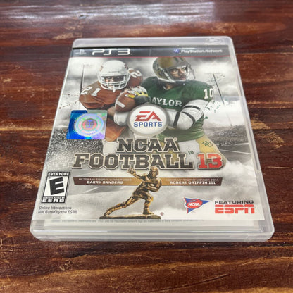 PS3 NCAA football 13