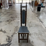 Old Blue Valet/Prayer Chair (AS IS)