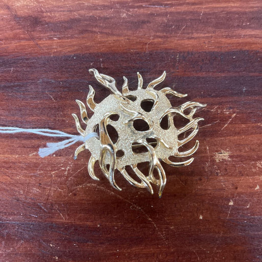 Vintage SC Sea Urchin Brooch