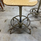 Rustic Pair Industrial Agusto Drafting Stools