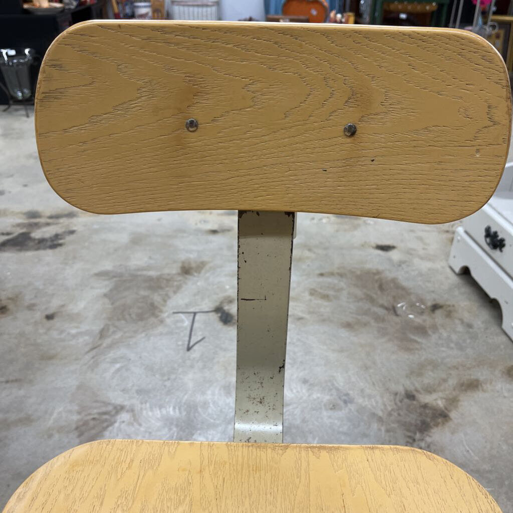 Rustic Pair Industrial Agusto Drafting Stools