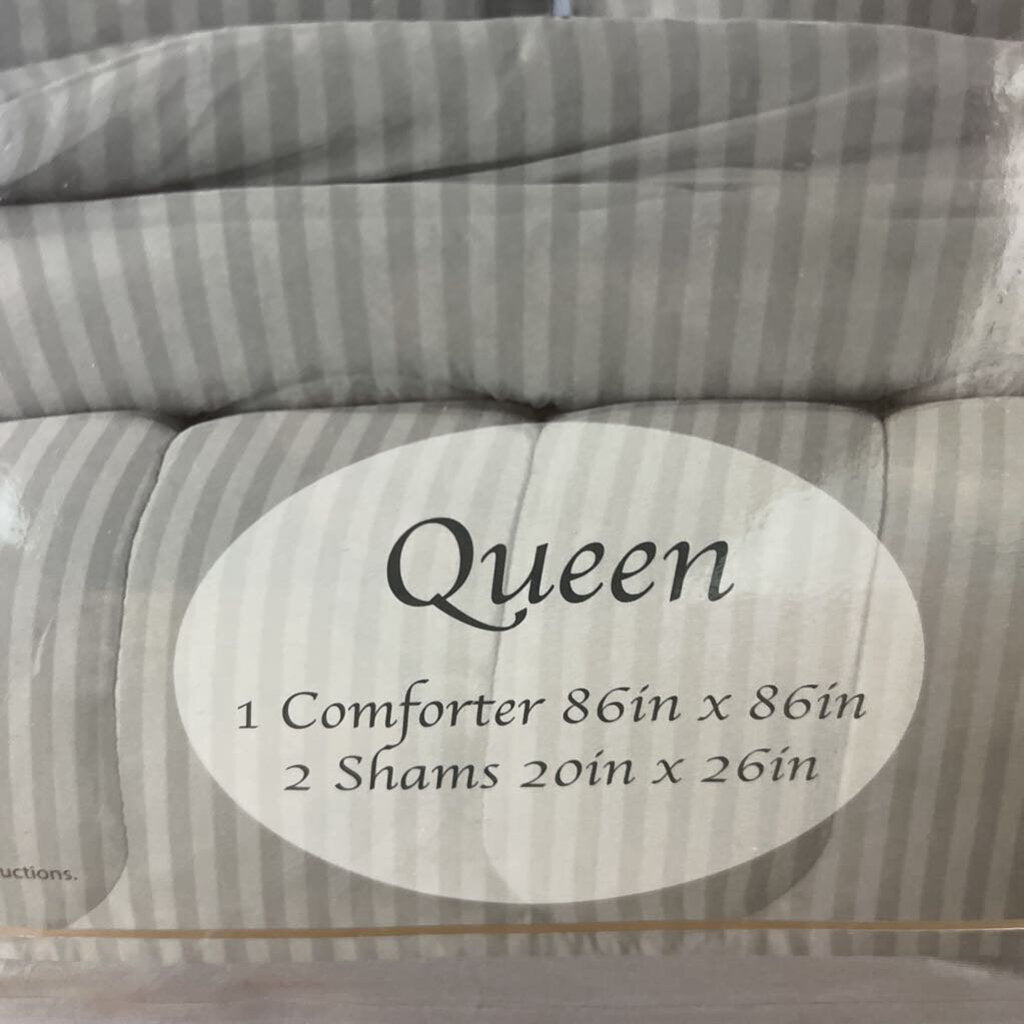 3 PIECE COMFORTER SET-Thriftique Marketplace