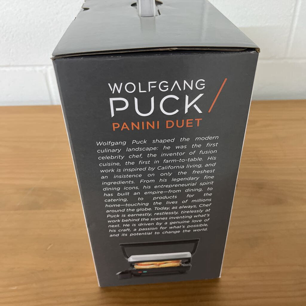 WOLFGANG PUCK PANINI DUET